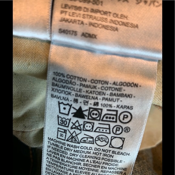 LEVI’S 569 LOOSE FIT STRAIGHT JEANS - Picture 6 of 8